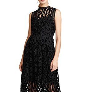 Shoshanna Midnight Glengarry Dress